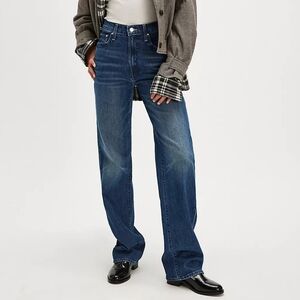 MOTHER Jeans Rambler Zip Heel Wide Leg 23